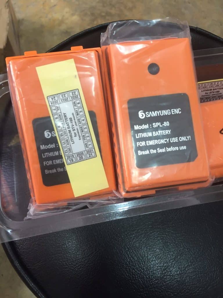 Samyung SPL80 Lithium Battery | Techno Marine